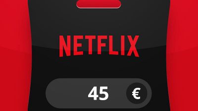 Netflix EUR 45 Подарочная карта EU