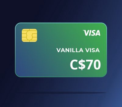 Vanilla VISA CAD 70 CA