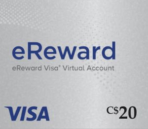 Prepaid Visa eReward CAD 20 Подарочная карта CA