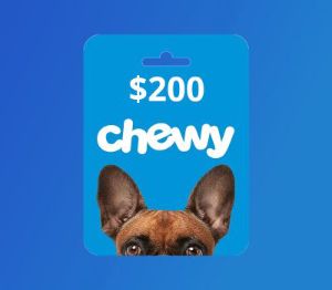 Chewy USD 200 Подарочная карта US