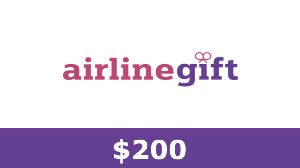 AirlineGift $200 Подарочная карта US