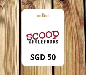 Scoop Wholefoods SGD 50 Подарочная карта SG