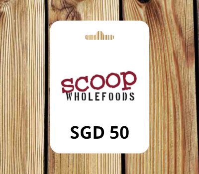 Scoop Wholefoods SGD 50 Подарочная карта SG