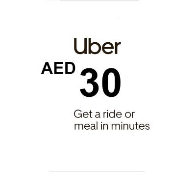 Uber AED 30 Voucher AE
