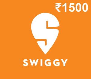 Swiggy ₹1500 Подарочная карта IN
