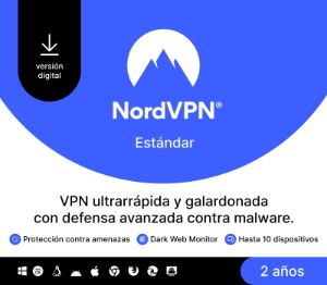 NordVPN Standard ES Ключ (2 Years / 10 Devices)