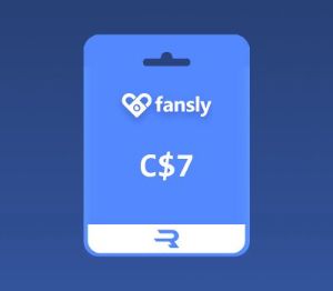 Rewarble Fansly CAD 7 Подарочная карта