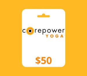 CorePower Yoga USD 50 Подарочная карта US