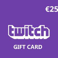 Twitch EUR 25 Подарочная карта ES