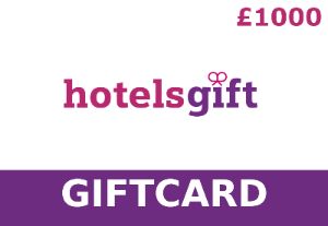 HotelsGift £1000 Подарочная карта UK