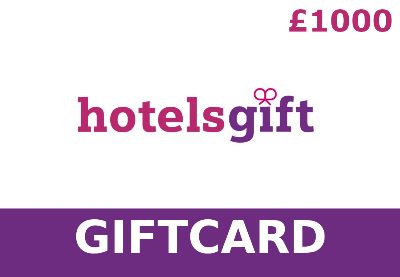 HotelsGift £1000 Подарочная карта UK