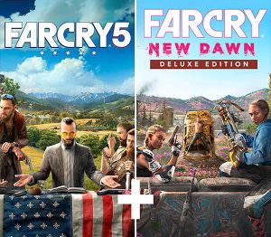 Far Cry 5 + Far Cry New Dawn Deluxe-издание Набор EU XBOX One Ключ