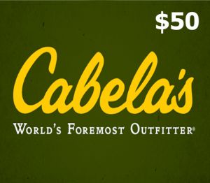 Cabelas C$50 Подарочная карта CA