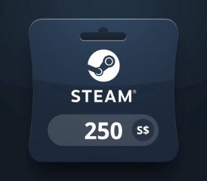 Steam Wallet SGD 250 Подарочная карта