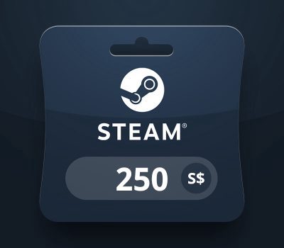 Steam Wallet SGD 250 Подарочная карта