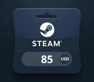 Steam Wallet USD 85 Подарочная карта TR