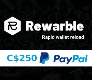 Rewarble PayPal C$250 Подарочная карта