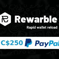 Rewarble PayPal C$250 Подарочная карта