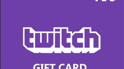 Twitch GBP 100 Подарочная карта UK