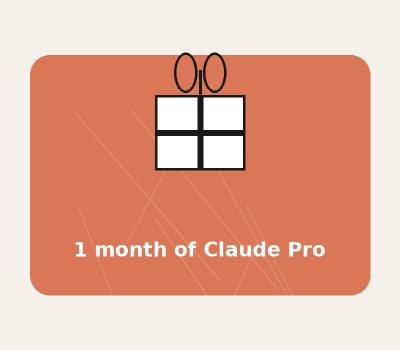 Claude Pro — 1 месяц