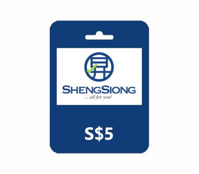 Sheng Siong SGD 5 Подарочная карта SG