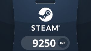 Steam Wallet INR 9250 Подарочная карта IN