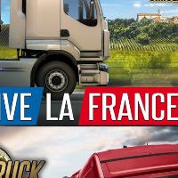 Euro Truck Simulator 2 + Vive la France DLC Набор Steam Ключ