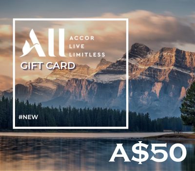 Accor Hotels A$50 Подарочная карта AU