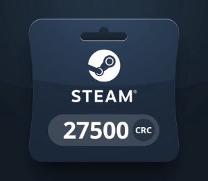 Steam Wallet CRC 27 500 Подарочная карта