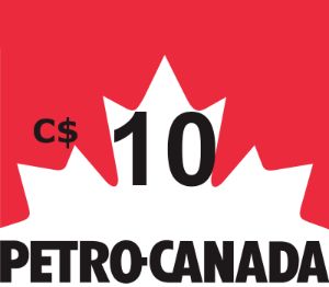 Petro-Canada CAD 10 Подарочная карта CA