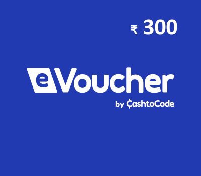 CashtoCode ₹300 Подарочная карта IN