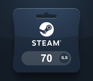 Steam Wallet ILS 70 Подарочная карта IL