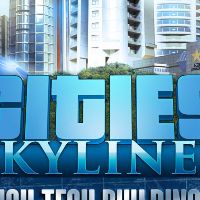 Cities: Skylines - Content Creator Pack: High-Tech Buildings DLC Steam Ключ