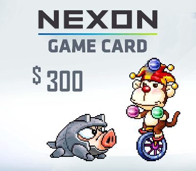 Nexon USD 300 Игровая карта US