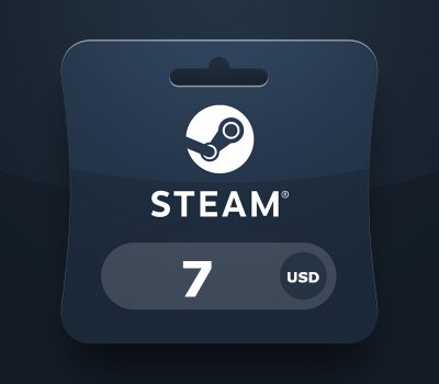 Steam Подарок Карта USD 7 US Код активации