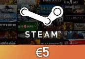 Steam Карта пополнения €5 EU Код активации