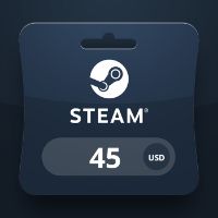 Steam Wallet USD 45 Подарочная карта PY