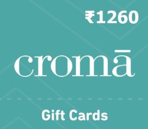 Croma INR 1260 Подарочная карта IN