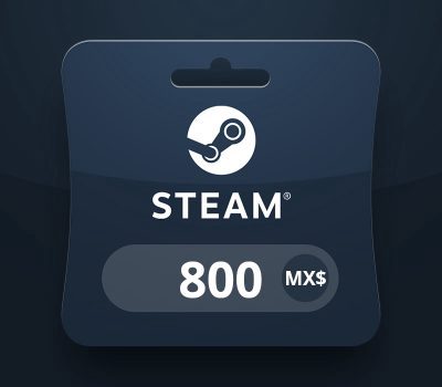 Steam Wallet MXN 800 Подарочная карта MX