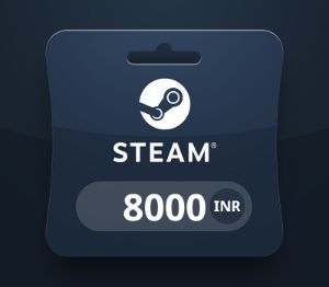 Steam Wallet INR 8000 Подарочная карта IN