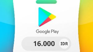 Google Play IDR 16000 Подарочная карта ID