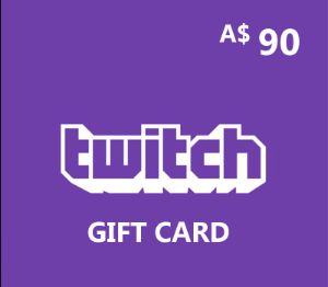 Twitch AUD 90 Подарочная карта AU