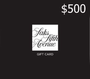 Saks Fifth Avenue USD 500 Подарочная карта US