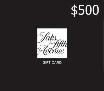 Saks Fifth Avenue USD 500 Подарочная карта US