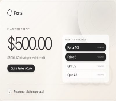 Fable 5 AI - Portal AI Model Credit 500 USD (GPT 5.5) Код активации