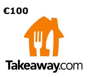 Takeaway.com €100 Подарочная карта BE