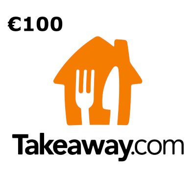 Takeaway.com €100 Подарочная карта BE