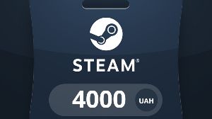 Steam Карта пополнения UAH 4000 UA Код активации