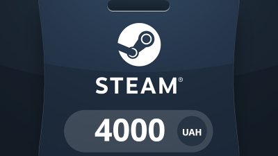 Steam Карта пополнения UAH 4000 UA Код активации