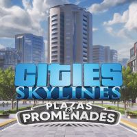 Cities: Skylines - Plazas & Promenades DLC EN Language Only Steam Ключ